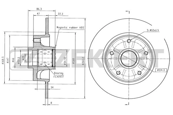 Brake Disc (BS-6557)