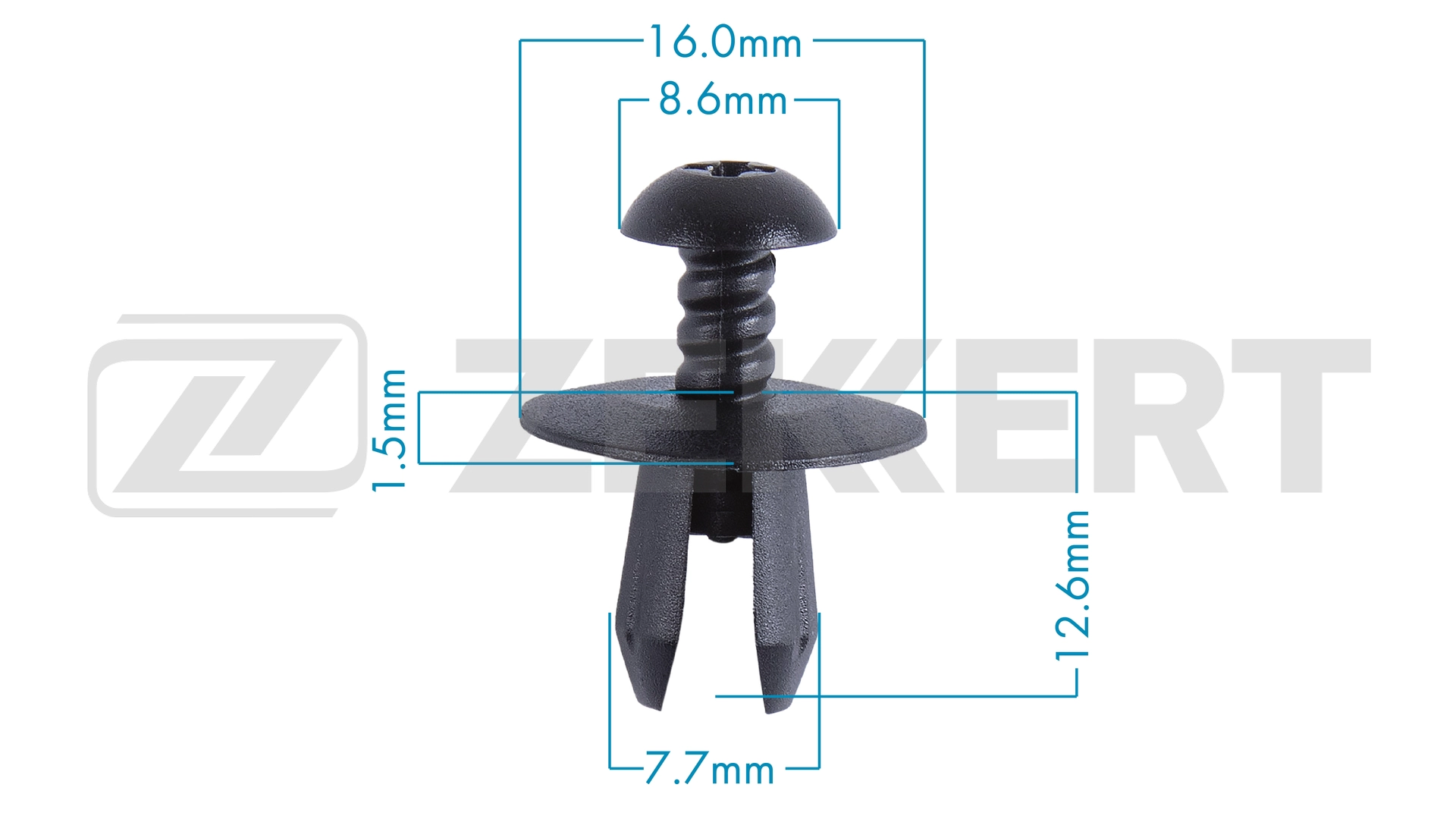 Clip, trim/protection strip (BE-3813)