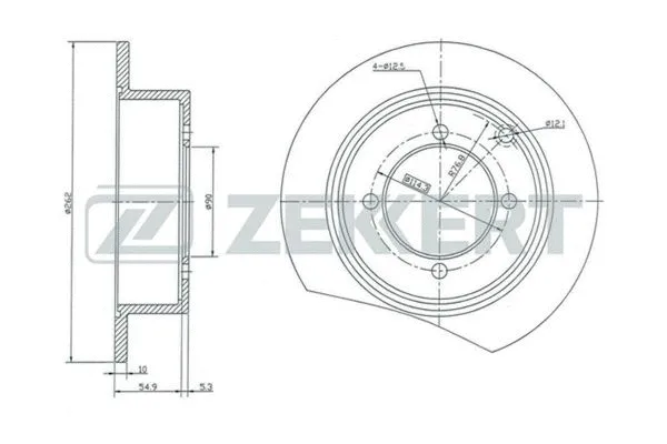 Brake Disc (BS-5140)