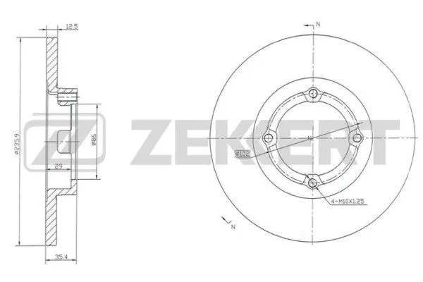 Brake Disc (BS-5310)