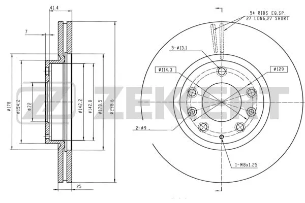 Brake Disc (BS-5162)