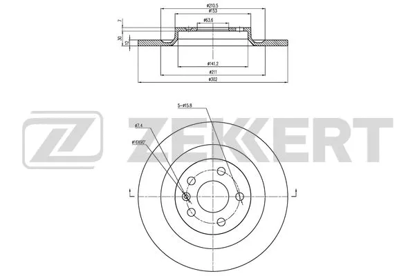 Brake Disc (BS-6503)