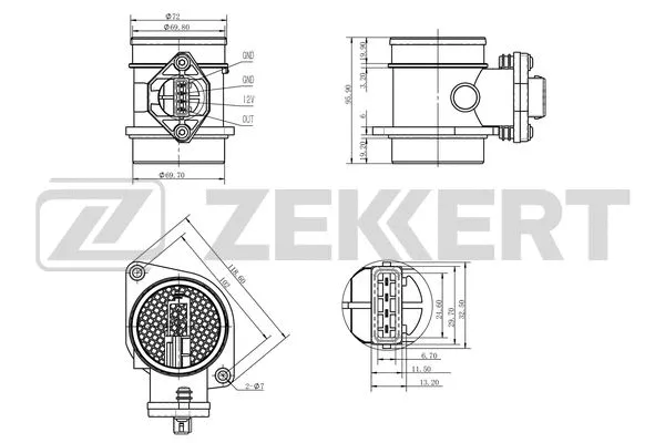 Mass Air Flow Sensor (SE-1014)