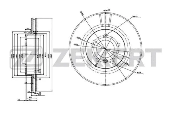 Brake Disc (BS-6224)