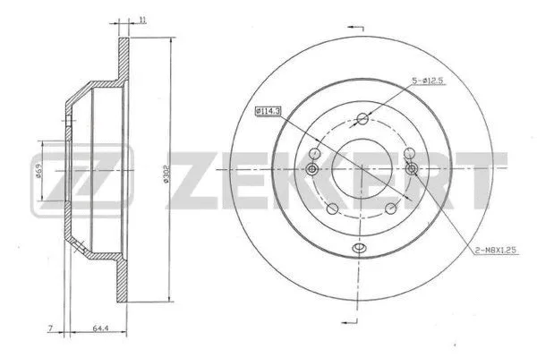 Brake Disc (BS-5442)