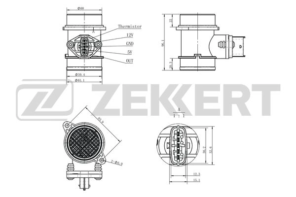 Sensor, intake manifold pressure (SE-1075)