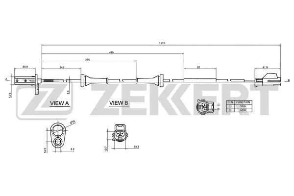Sensor, wheel speed (SE-6145)