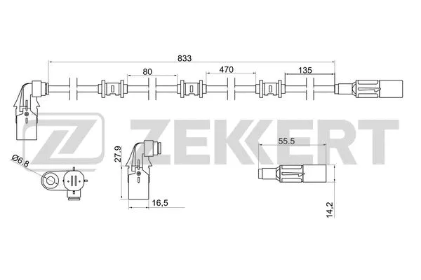 Sensor, wheel speed (SE-6133)