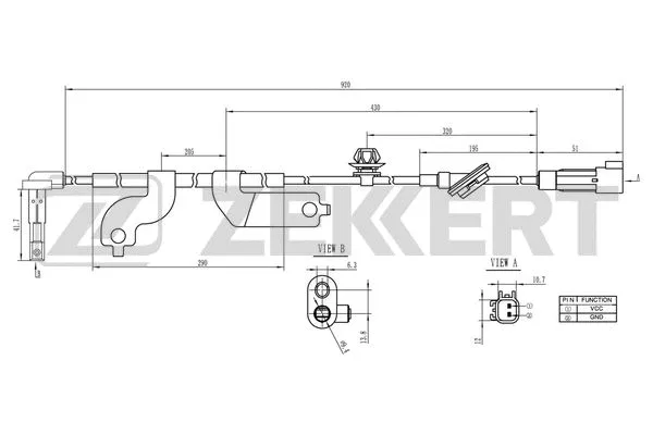 Sensor, wheel speed (SE-6163)