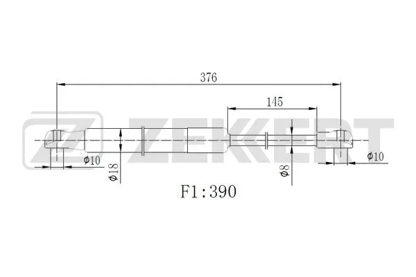 Gas Spring, boot/cargo area (GF-2513)