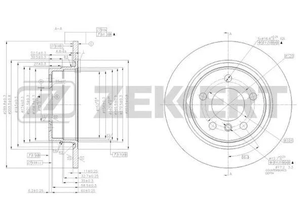 Brake Disc (BS-5910)