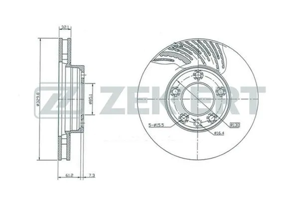 Brake Disc (BS-5284)