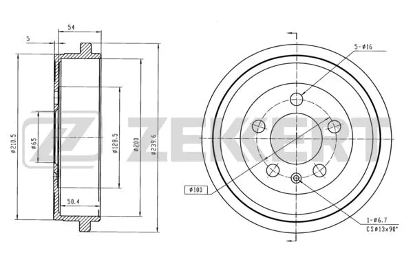 Brake Drum (BS-5029)