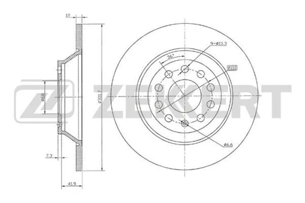 Brake Disc (BS-5864)