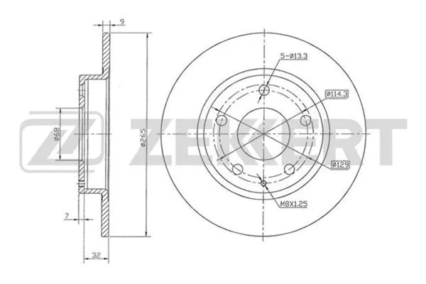 Brake Disc (BS-5891)
