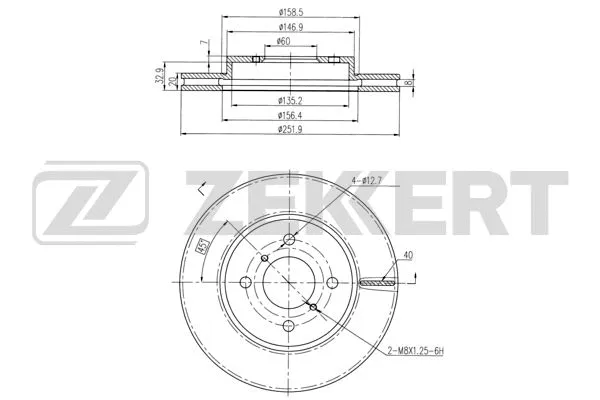 Brake Disc (BS-6443)