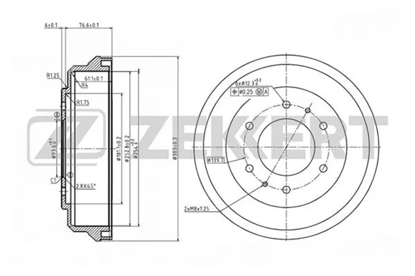 Brake Drum (BS-5546)