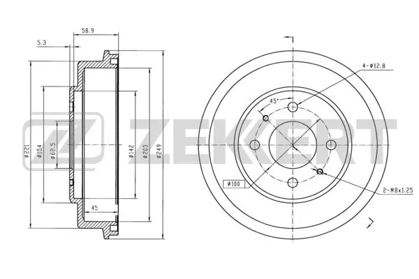 Brake Drum (BS-6239)