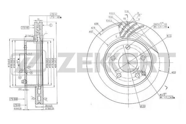 Brake Disc (BS-5853)