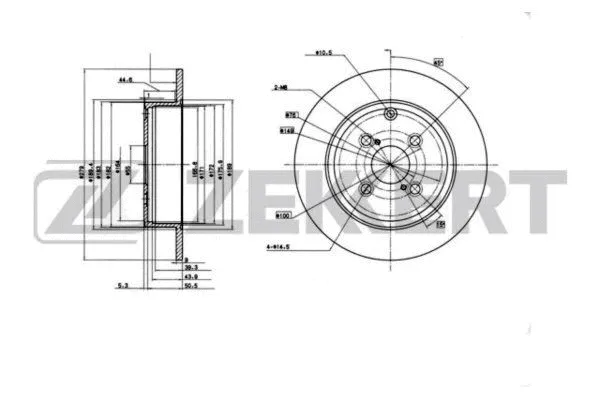 Brake Disc (BS-6215)