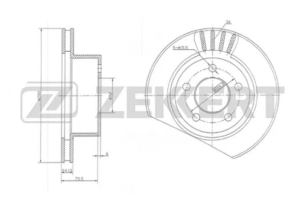 Brake Disc (BS-5184)