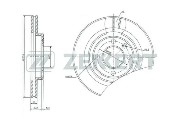 Brake Disc (BS-5088)