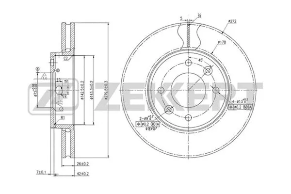 Brake Disc (BS-5701)