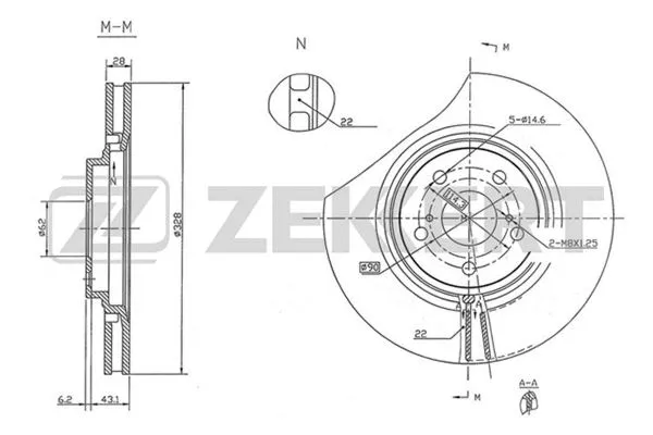 Brake Disc (BS-5460)