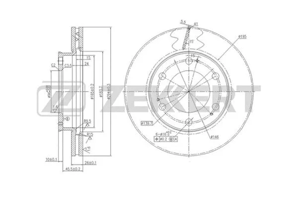 Brake Disc (BS-5720)