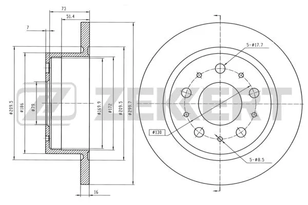 Brake Disc (BS-5111)