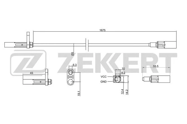 Sensor, wheel speed (SE-6143)