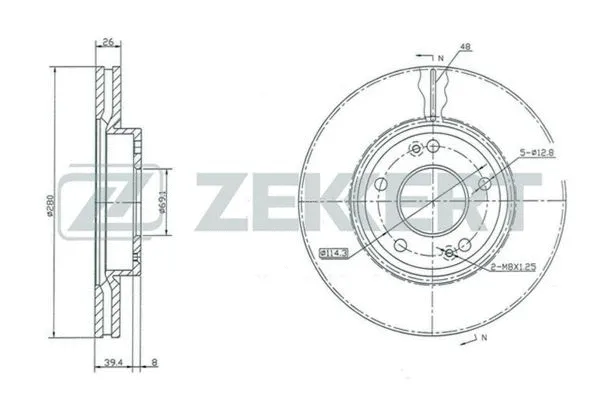 Brake Disc (BS-5119)