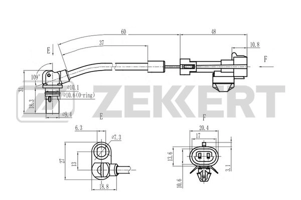 Sensor, wheel speed (SE-6193)