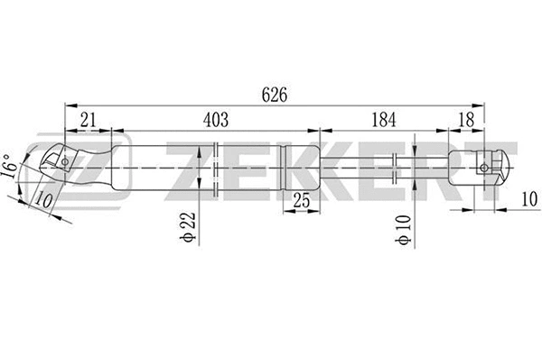 Gas Spring, boot/cargo area (GF-1952)