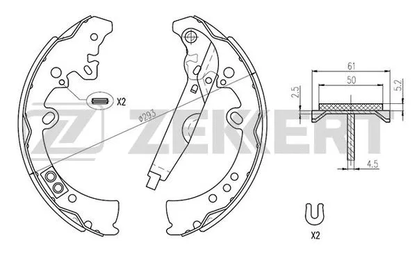 Brake Shoe Set