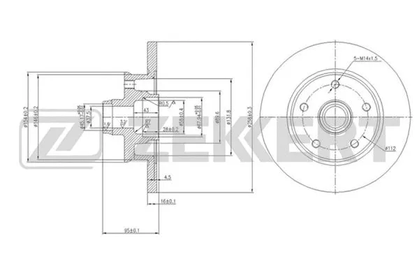 Brake Disc (BS-5767)