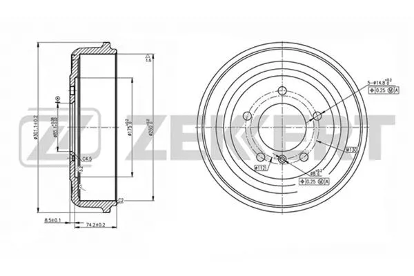 Brake Drum (BS-5520)