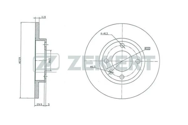 Brake Disc (BS-5069)