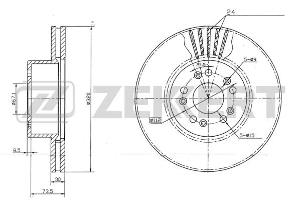Brake Disc (BS-5602)