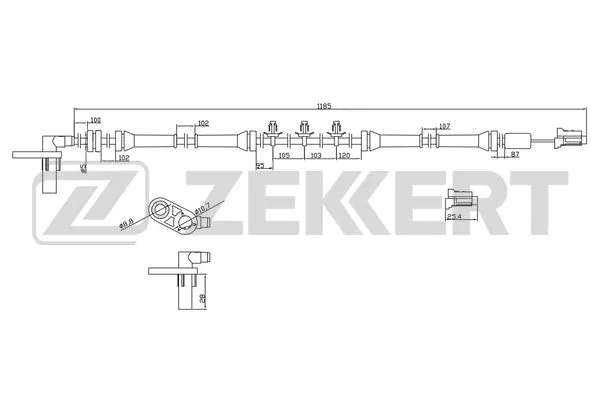Sensor, wheel speed (SE-6044)