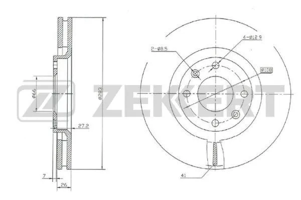 Brake Disc (BS-5024)