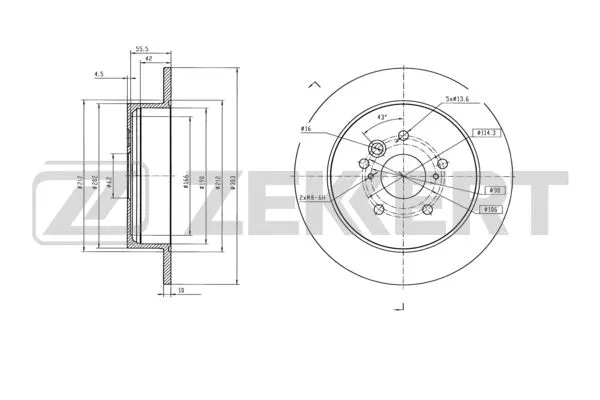 Brake Disc (BS-6208)
