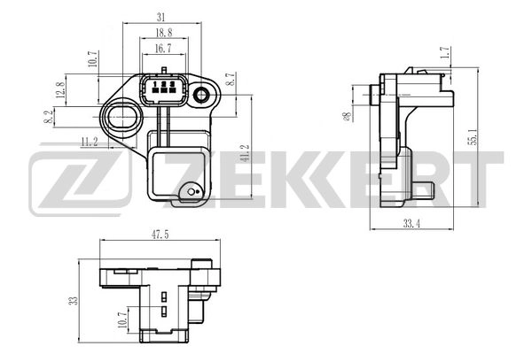 Sensor, crankshaft pulse (SE-4107)