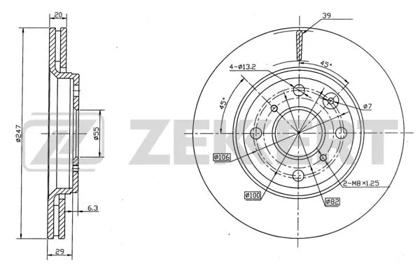 Brake Disc (BS-5415)