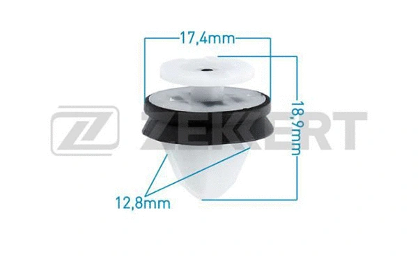 Clip, trim/protection strip (BE-2074)