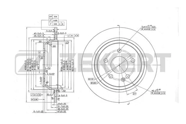 Brake Disc (BS-5417)