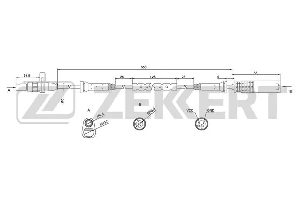 Sensor, wheel speed (SE-6065)