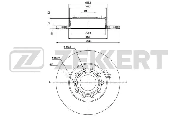 Brake Disc (BS-5042B)