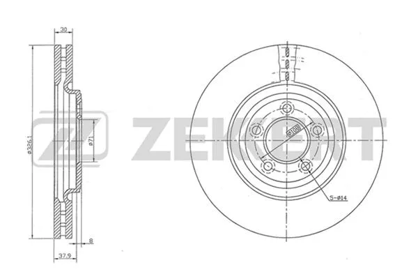 Brake Disc (BS-5833)