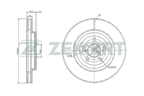 Brake Disc (BS-5402)